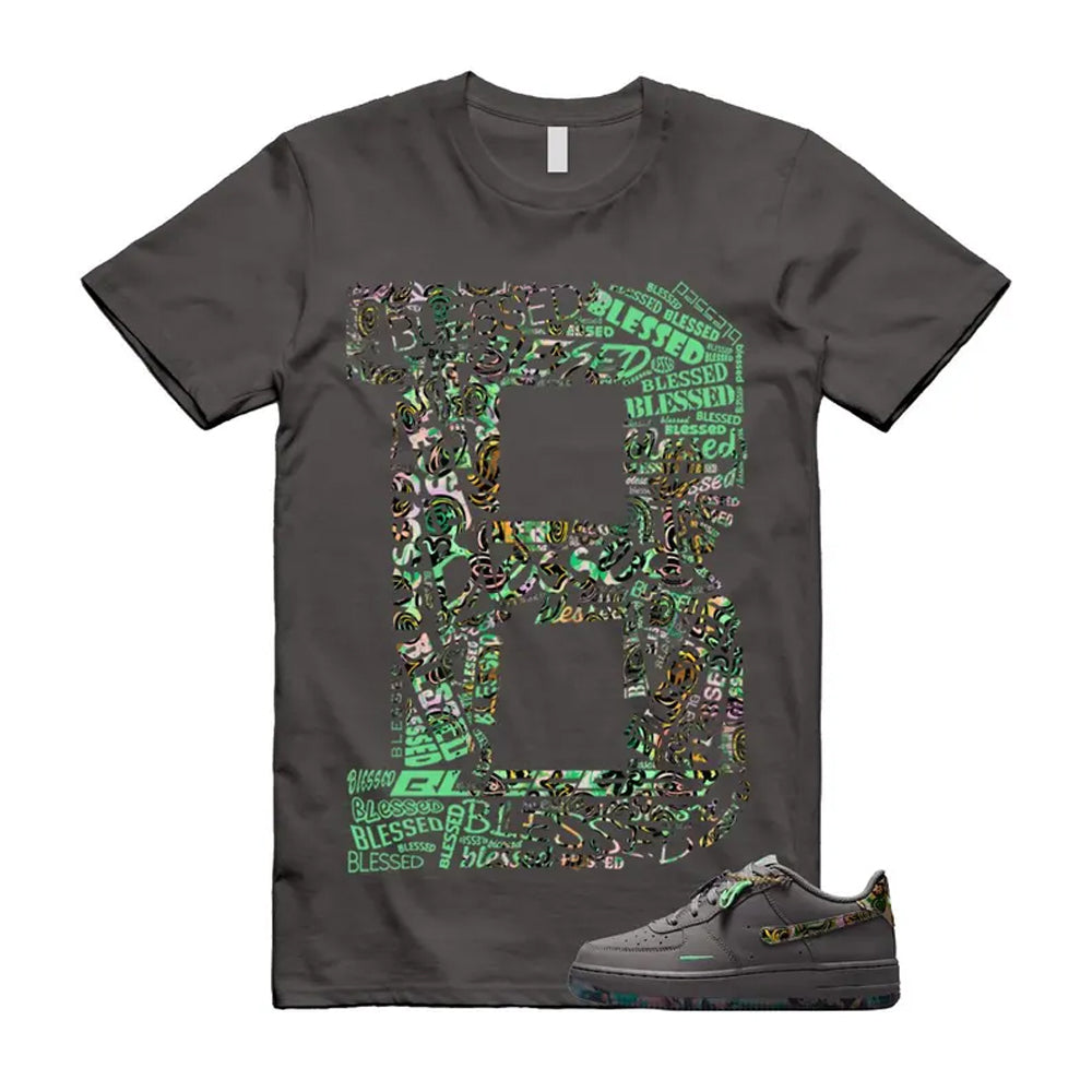 Air Force 1 Pencil Point Illusion Green Dark Raisin Grey 2026 Shirt To Match B T-Shirt