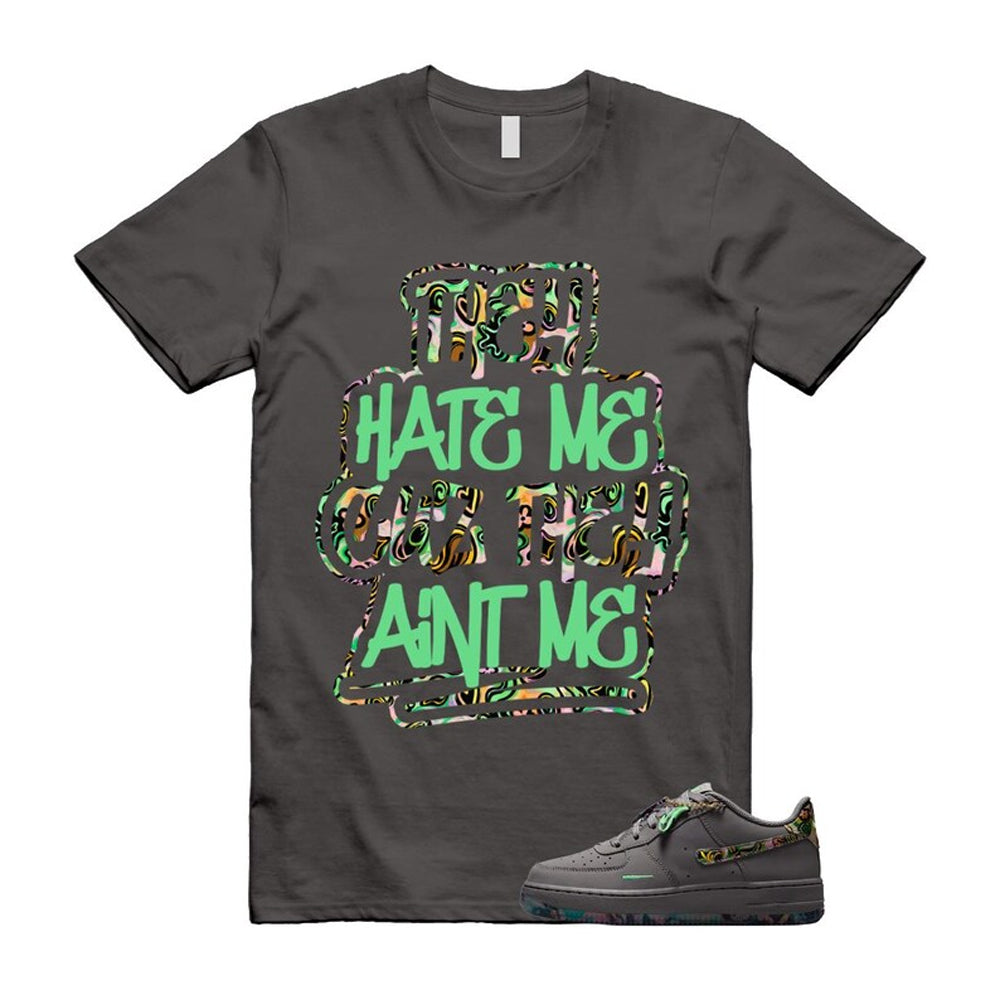 Air Force 1 Pencil Point Illusion Green Dark Raisin Grey 2026 Shirt To Match Aint Me T-Shirt