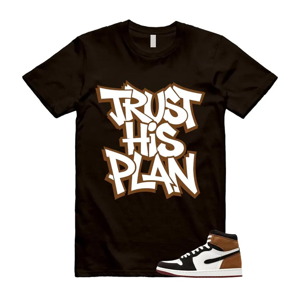 1 Love Letter Shadow Brown White Light British Tan Air High 2026 Shirt To Match Plan T-Shirt
