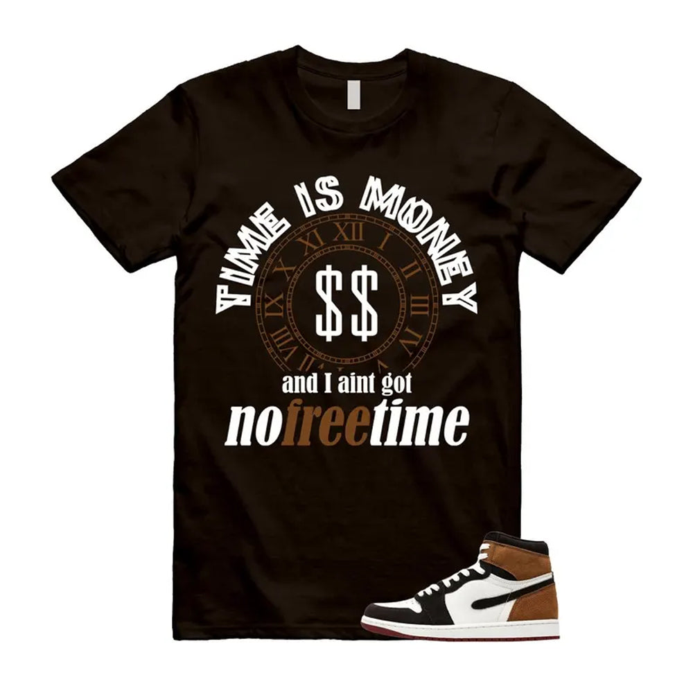 1 Love Letter Shadow Brown White Light British Tan Air High 2026 Shirt To Match Free Time T-Shirt