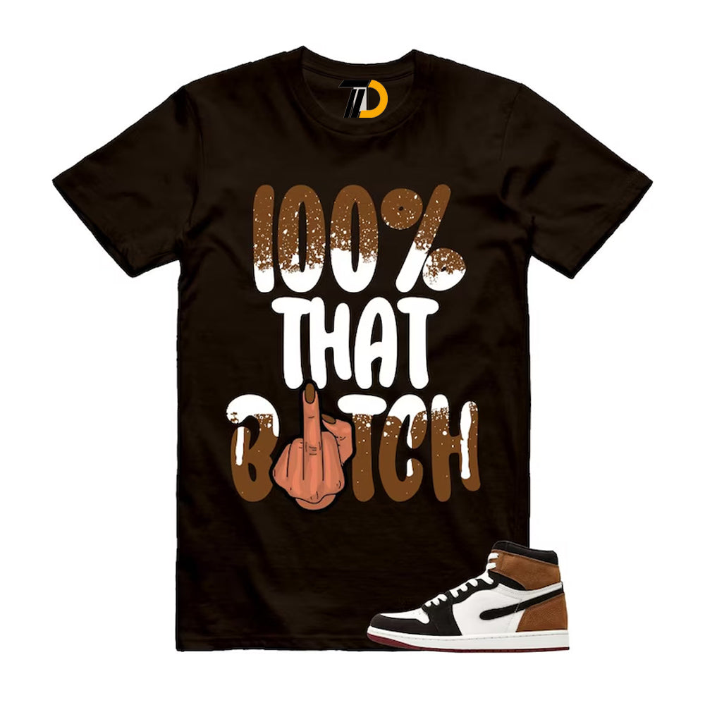1 Love Letter Shadow Brown White Light British Tan Air High 2026 Shirt To Match 100 T-Shirt