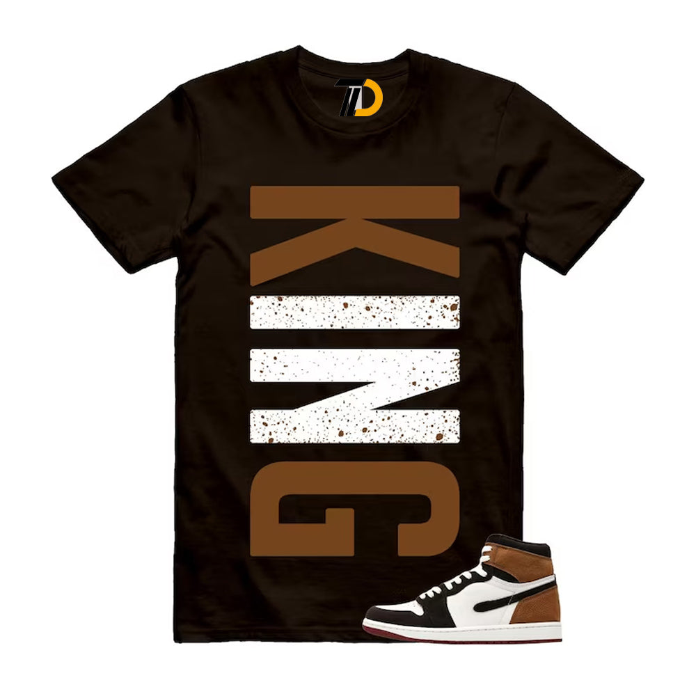 1 Love Letter Shadow Brown White Light British Tan Air High 2026 Shirt To Match King Vert T-Shirt