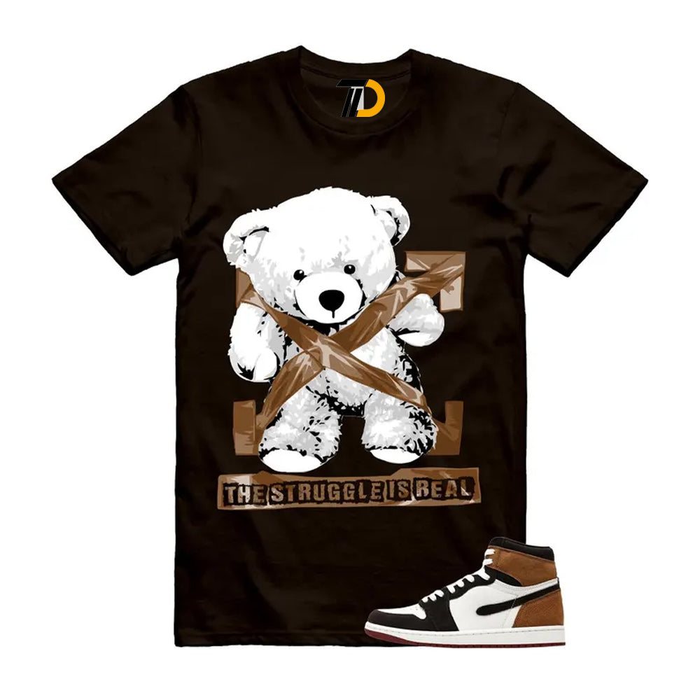 1 Love Letter Shadow Brown White Light British Tan Air High 2026 Shirt To Match Strug T-ShirT