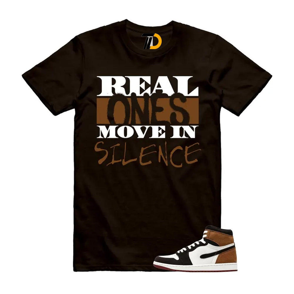 1 Love Letter Shadow Brown White Light British Tan Air High 2026 Shirt To Match Real T-ShirT