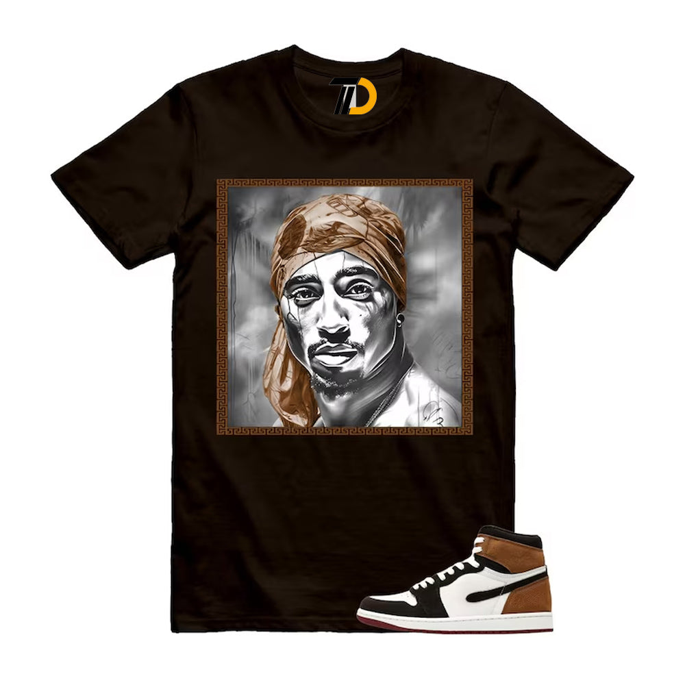 1 Love Letter Shadow Brown White Light British Tan Air High 2026 Shirt To Match Pac T-ShirT