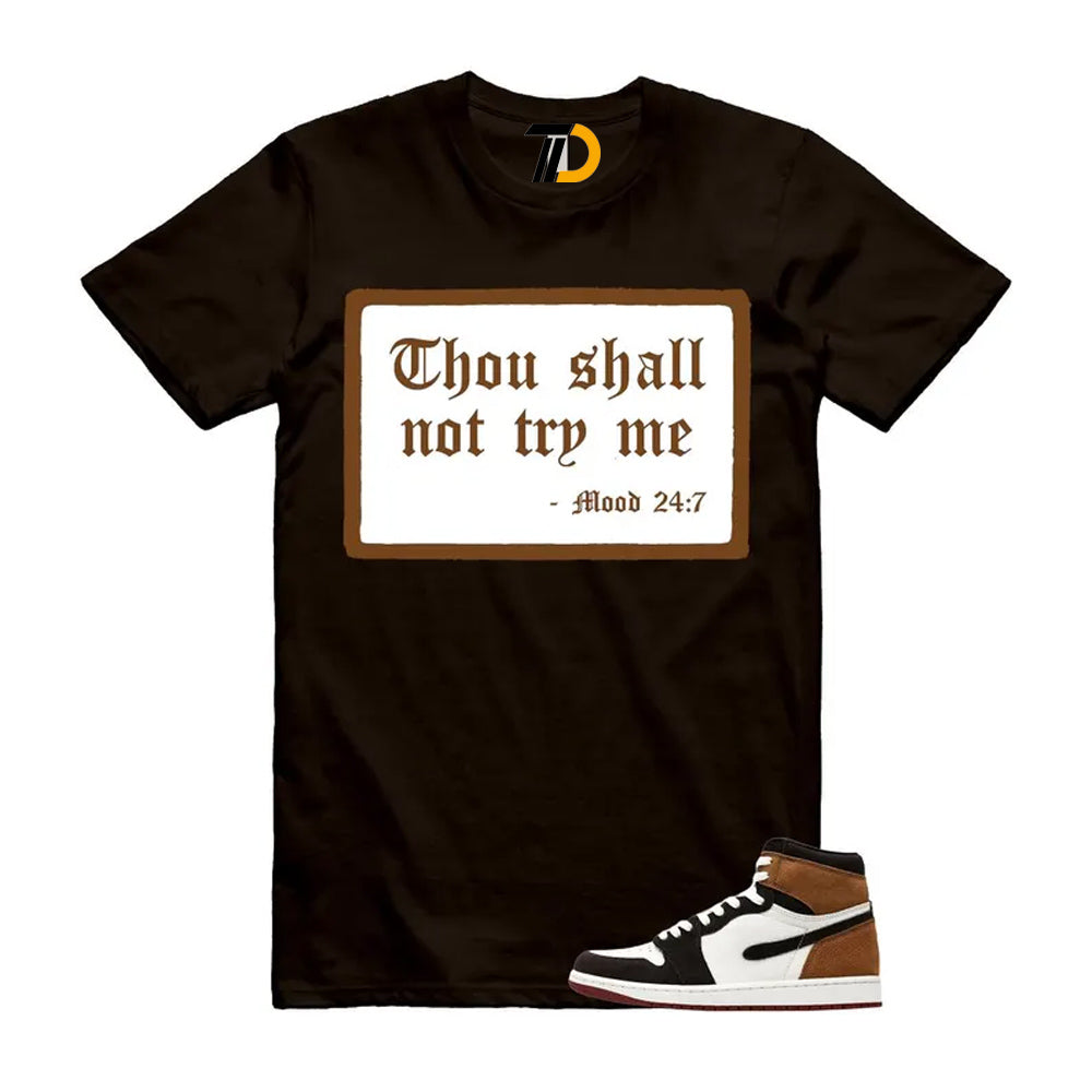 1 Love Letter Shadow Brown White Light British Tan Air High 2026 Shirt To Match Mood T-ShirT