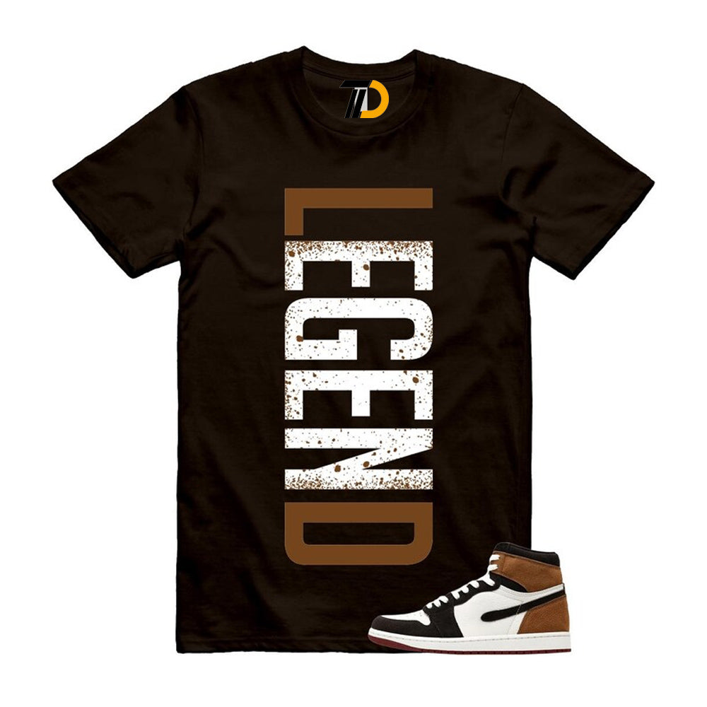1 Love Letter Shadow Brown White Light British Tan Air High 2026 Shirt To Match Legend T-ShirT