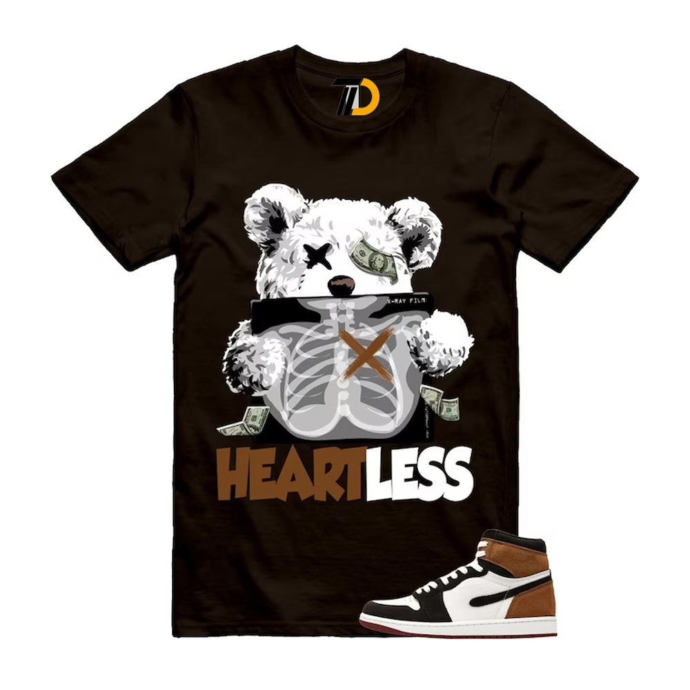 1 Love Letter Shadow Brown White Light British Tan Air High 2026 Shirt To Match Heart T-ShirT