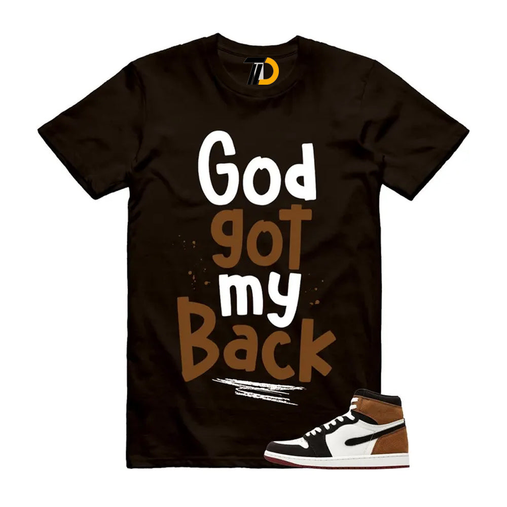 1 Love Letter Shadow Brown White Light British Tan Air High 2026 Shirt To Match God T-Shirt