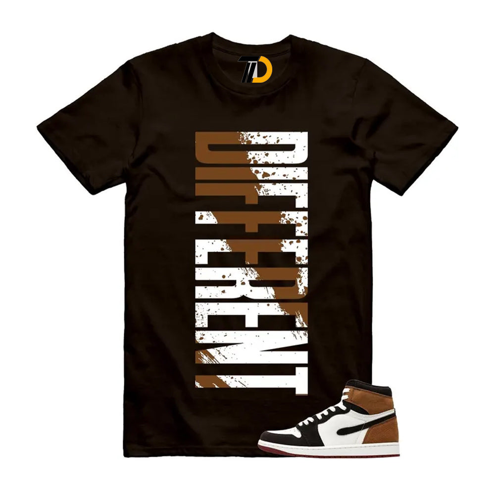 1 Love Letter Shadow Brown White Light British Tan Air High 2026 Shirt To Match Different T-Shirt