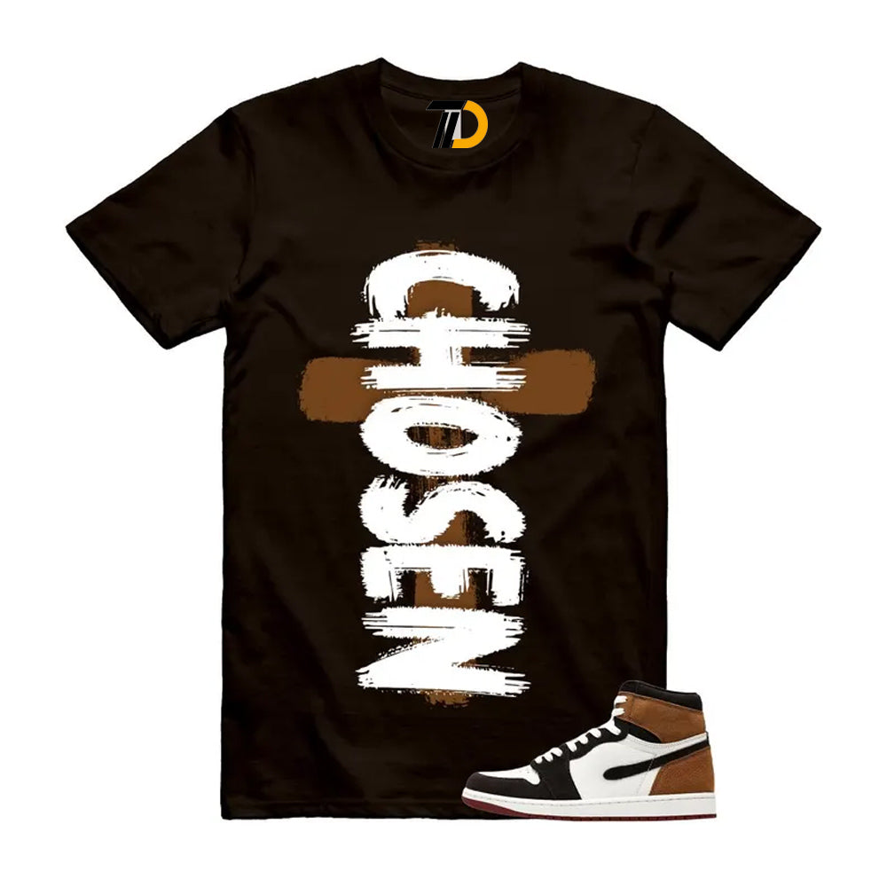 1 Love Letter Shadow Brown White Light British Tan Air High 2026 Shirt To Match Chosen T-Shirt