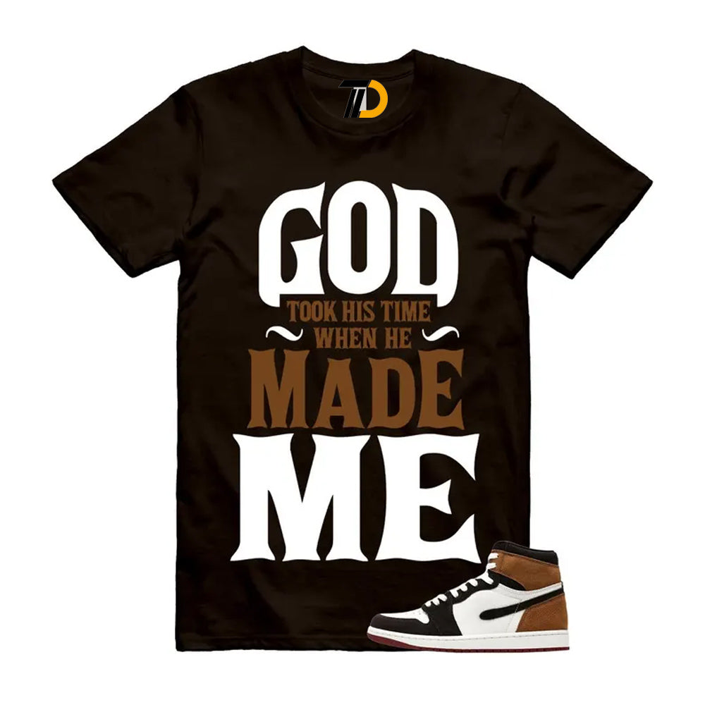 1 Love Letter Shadow Brown White Light British Tan Air High 2026 Shirt To Match Made Me T-Shirt