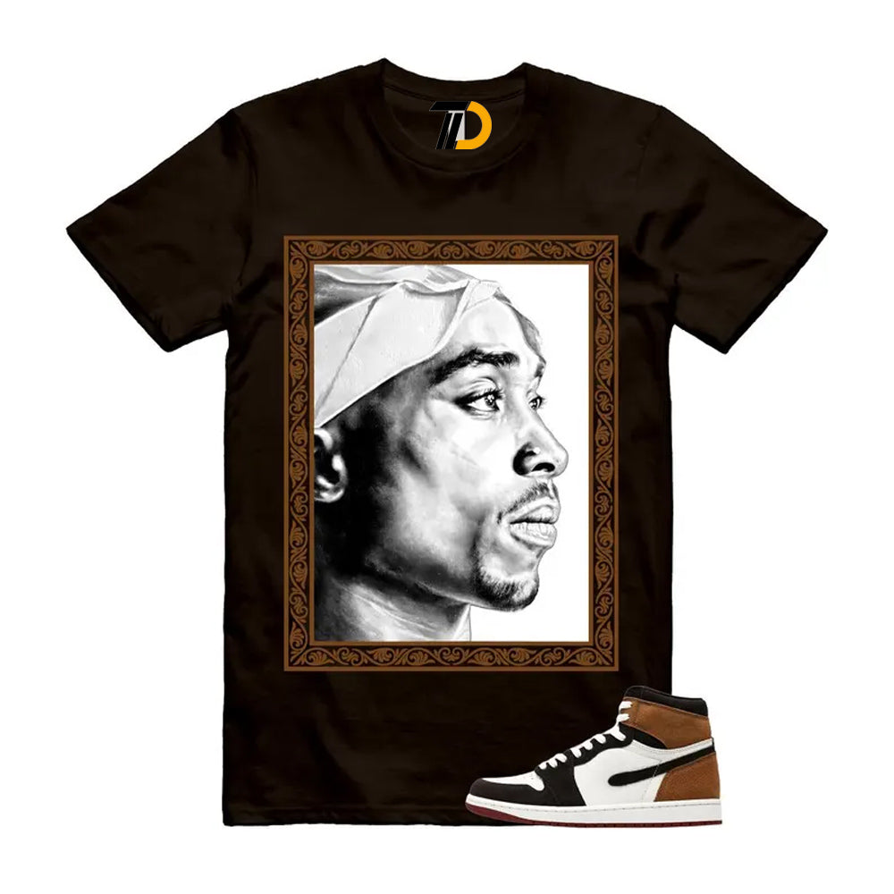 1 Love Letter Shadow Brown White Light British Tan Air High 2026 Shirt To Match Pac T-Shirt