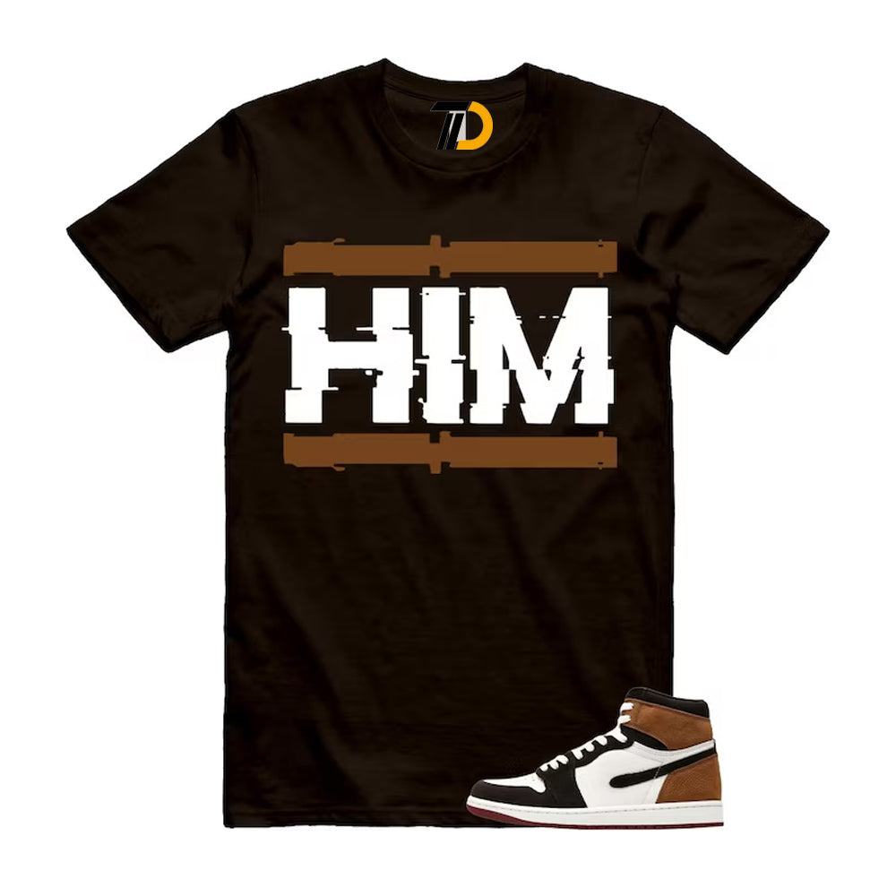 1 Love Letter Shadow Brown White Light British Tan Air High 2026 Shirt To Match Him T-Shirt