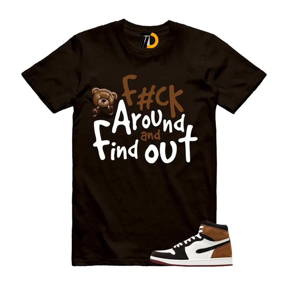 1 Love Letter Shadow Brown White Light British Tan Air High 2026 Shirt To Match Fck T-Shirt
