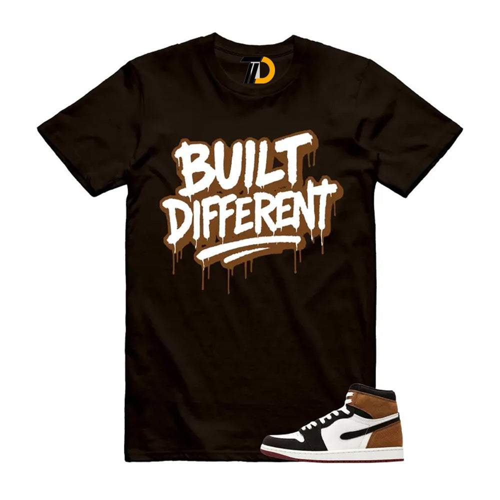 1 Love Letter Shadow Brown White Light British Tan Air High 2026 Shirt To Match Built T-Shirt