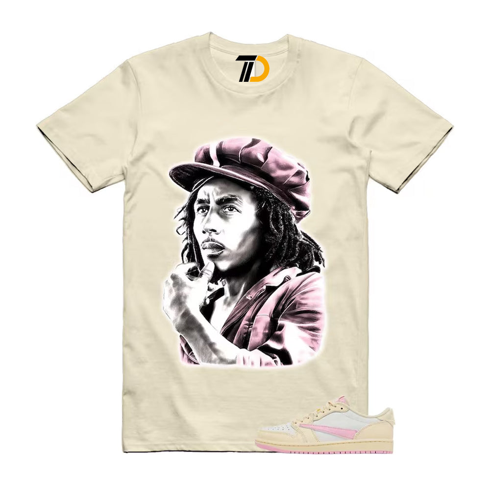 1 Shy Pink Muslin Sail Retro Low OG SP 2026 Shirt To Match Marley T-Shirt