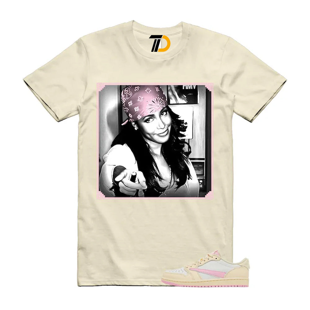 1 Shy Pink Muslin Sail Retro Low OG SP 2026 Shirt To Match Liyah T-Shirt
