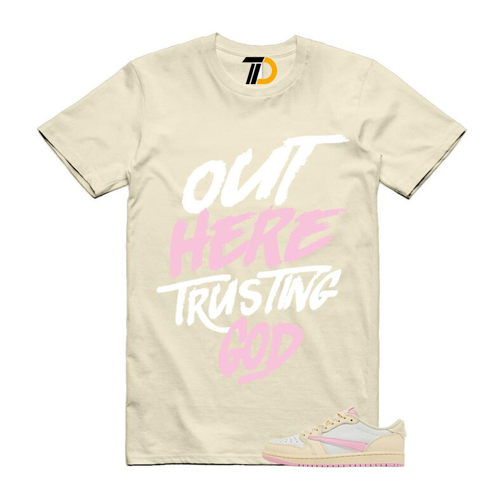 1 Shy Pink Muslin Sail Retro Low OG SP 2026 Shirt To Match God T-Shirt