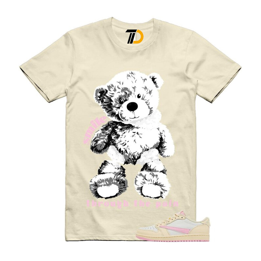 1 Shy Pink Muslin Sail Retro Low OG SP 2026 Shirt To Match Smile T-Shirt