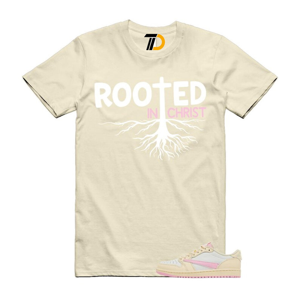 1 Shy Pink Muslin Sail Retro Low OG SP 2026 Shirt To Match Rooted T-Shirt