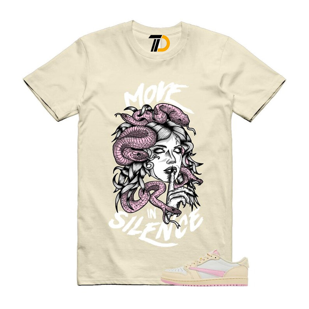 1 Shy Pink Muslin Sail Retro Low OG SP 2026 Shirt To Match Move In Silence T-Shirt