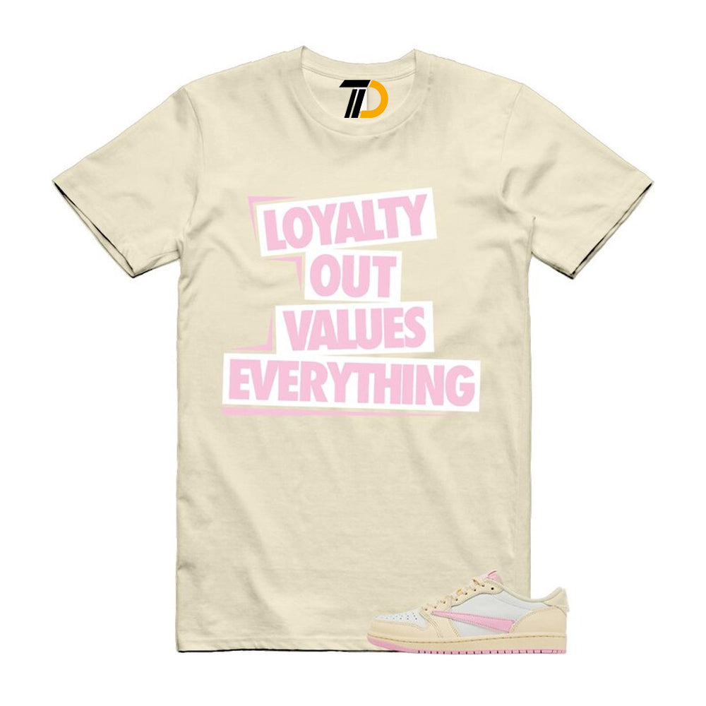 1 Shy Pink Muslin Sail Retro Low OG SP 2026 Shirt To Match Love T-Shirt