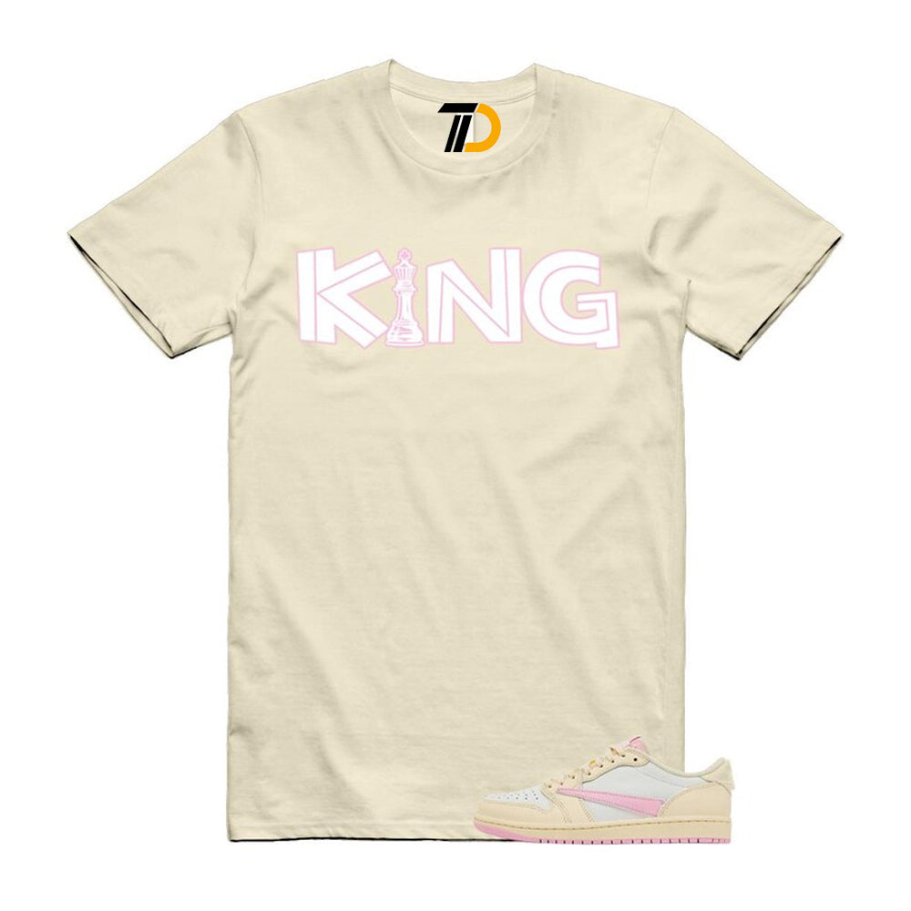 1 Shy Pink Muslin Sail Retro Low OG SP 2026 Shirt To Match King T-Shirt