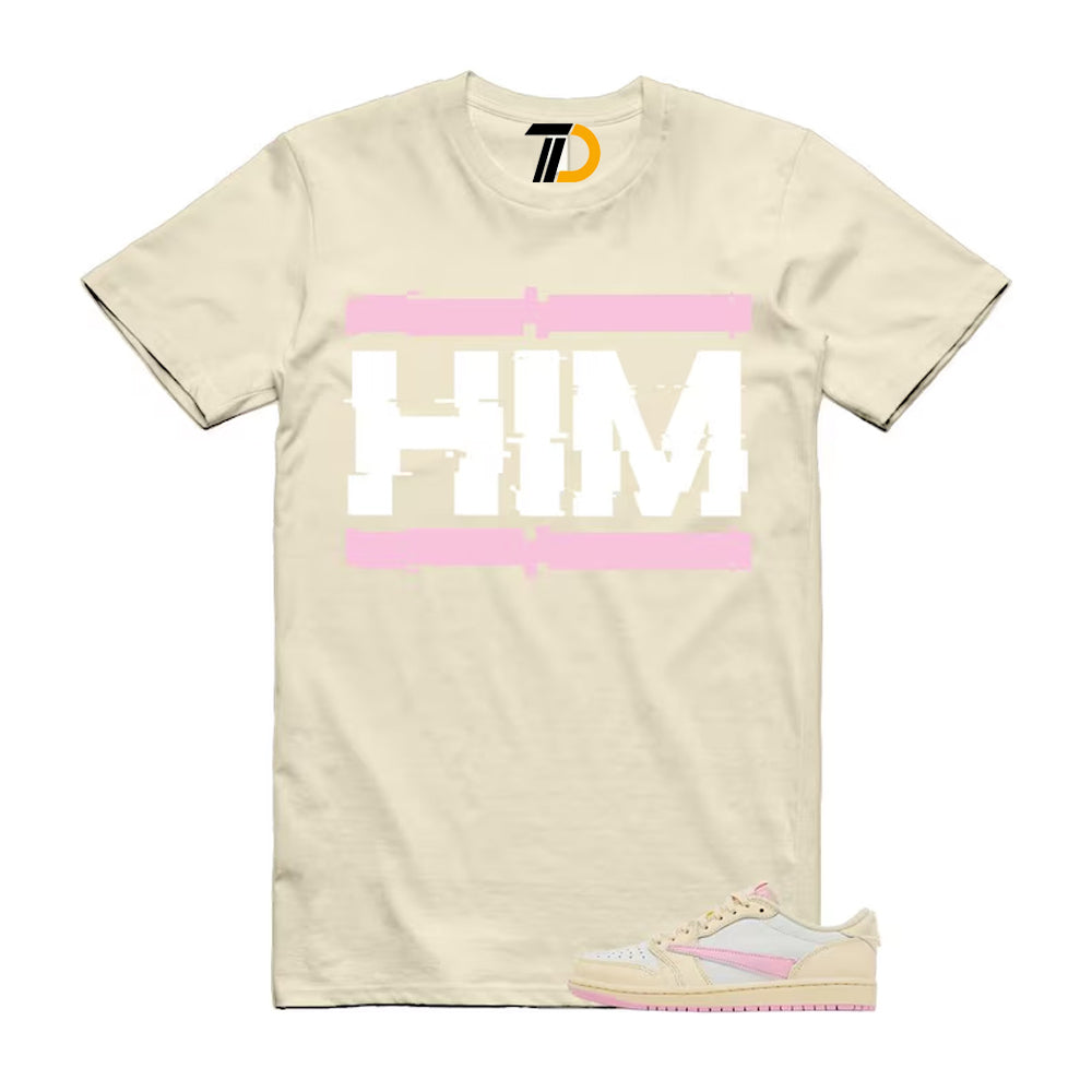 1 Shy Pink Muslin Sail Retro Low OG SP 2026 Shirt To Match Him T-Shirt