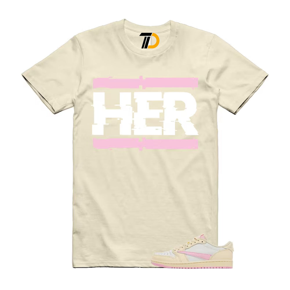 1 Shy Pink Muslin Sail Retro Low OG SP 2026 Shirt To Match Her T-Shirt