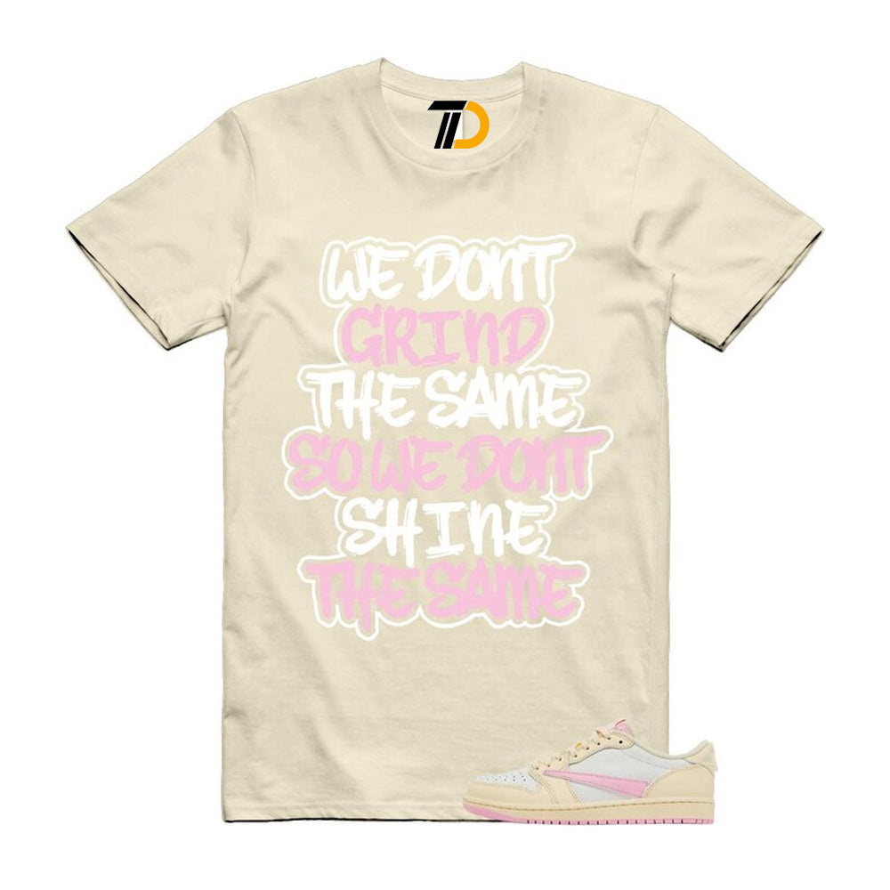 1 Shy Pink Muslin Sail Retro Low OG SP 2026 Shirt To Match Grind T-Shirt