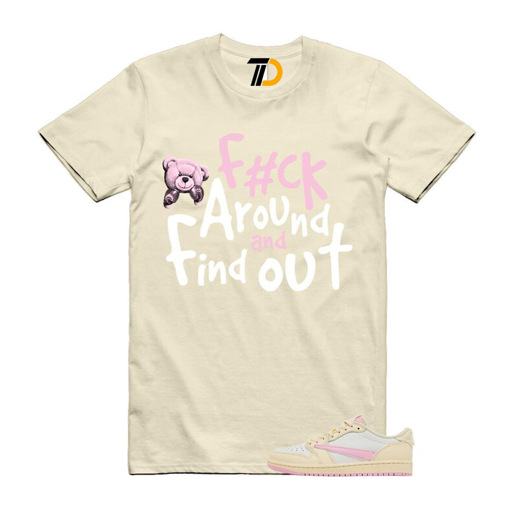 1 Shy Pink Muslin Sail Retro Low OG SP 2026 Shirt To Match Fck T-Shirt