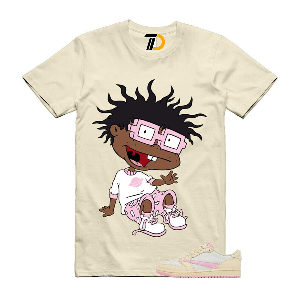 1 Shy Pink Muslin Sail Retro Low OG SP 2026 Shirt To Match Finster T-Shirt
