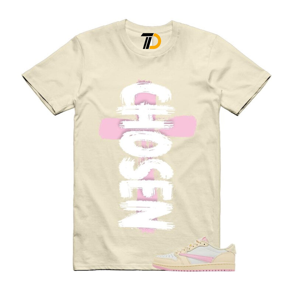 1 Shy Pink Muslin Sail Retro Low OG SP 2026 Shirt To Match Chosen T-Shirt