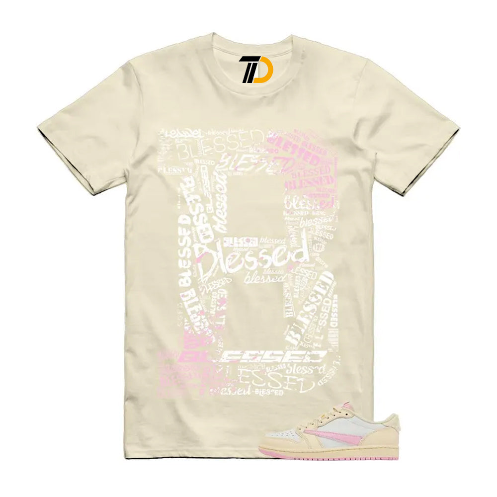 1 Shy Pink Muslin Sail Retro Low OG SP 2026 Shirt To Match B T-Shirt