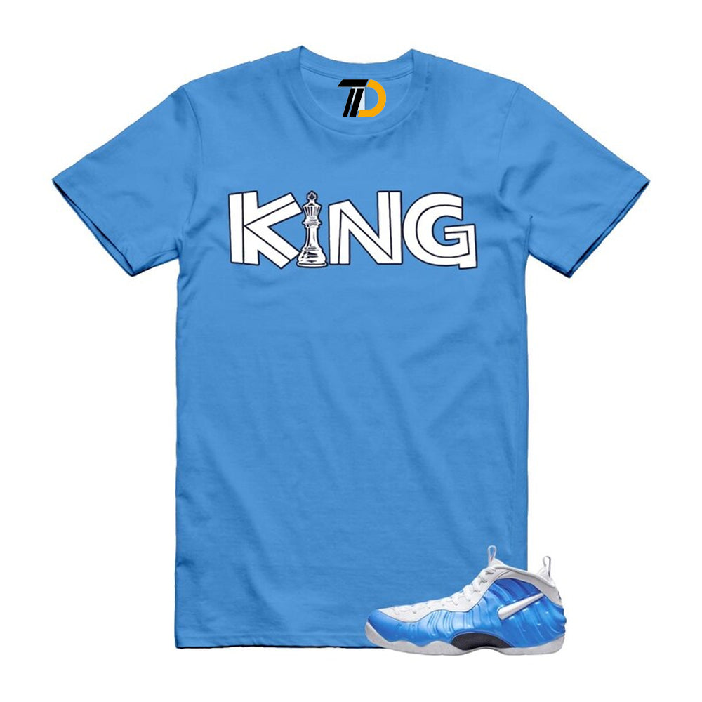 Foamposite University Blue White Midnight Navy Air Pro 2026 Shirt To Match King T-Shirt