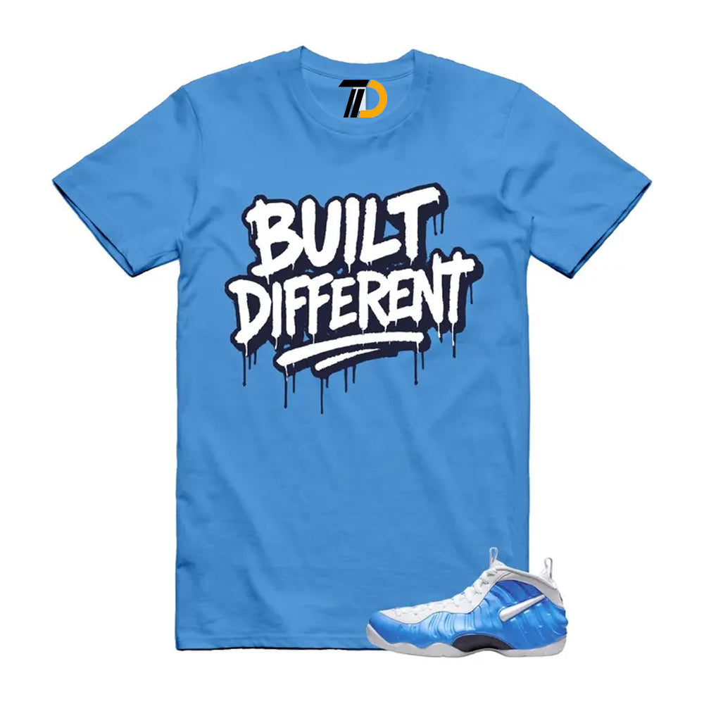 Foamposite University Blue White Midnight Navy Air Pro 2026 Shirt To Match Built T-Shirt