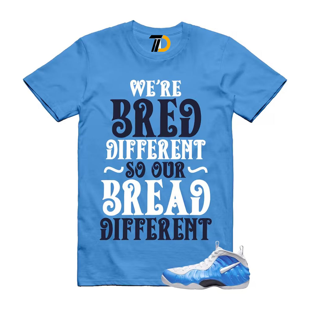 Foamposite University Blue White Midnight Navy Air Pro 2026 Shirt To Match Bread T-Shirt