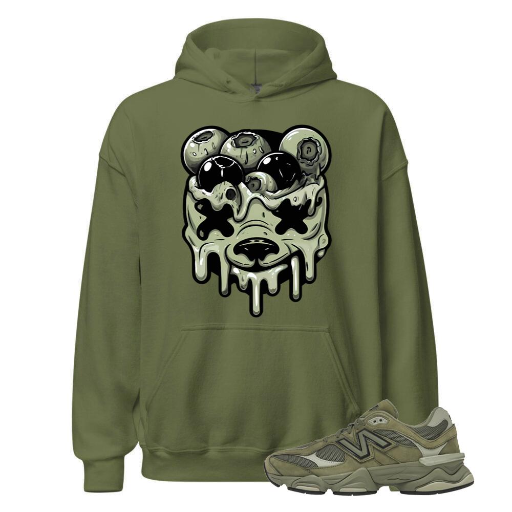 New Balance 9060 Dark Olivine Shirt to Match Drippy Bear, Hoodie U9060ZGD Match Sneaker Tee