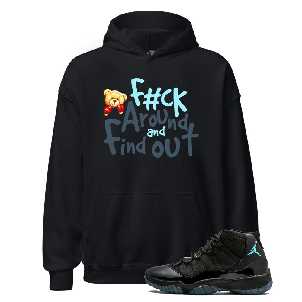 11 Retro Gamma Blue Hoodie To Match Fck Hoodie 2025