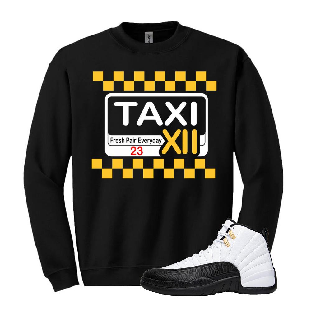Air Jordan 12 Taxi Shirt to Match Fresh Pair Everyday 23 Sweatshirt 130690-125 Match Sneaker Tee