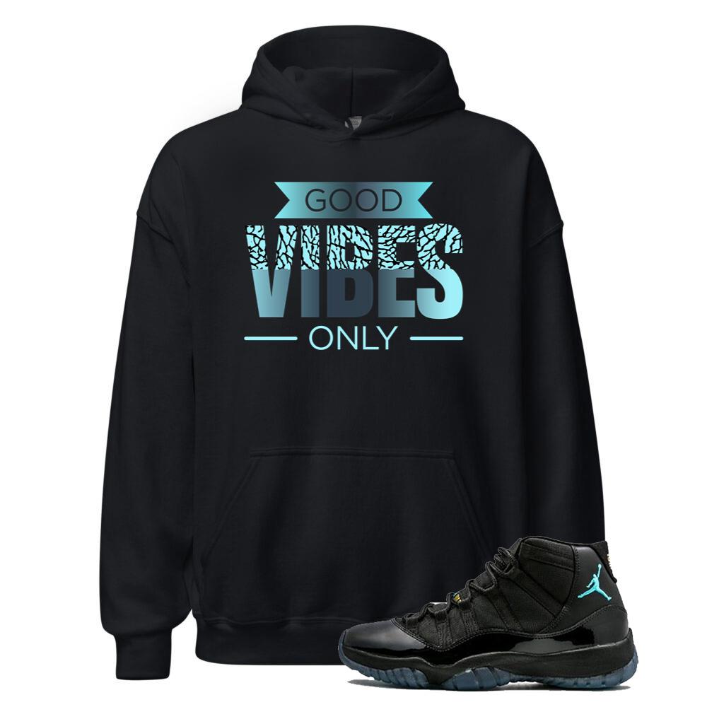 11 Retro Gamma Blue Hoodie To Match Good Vibes Only Hoodie 2025