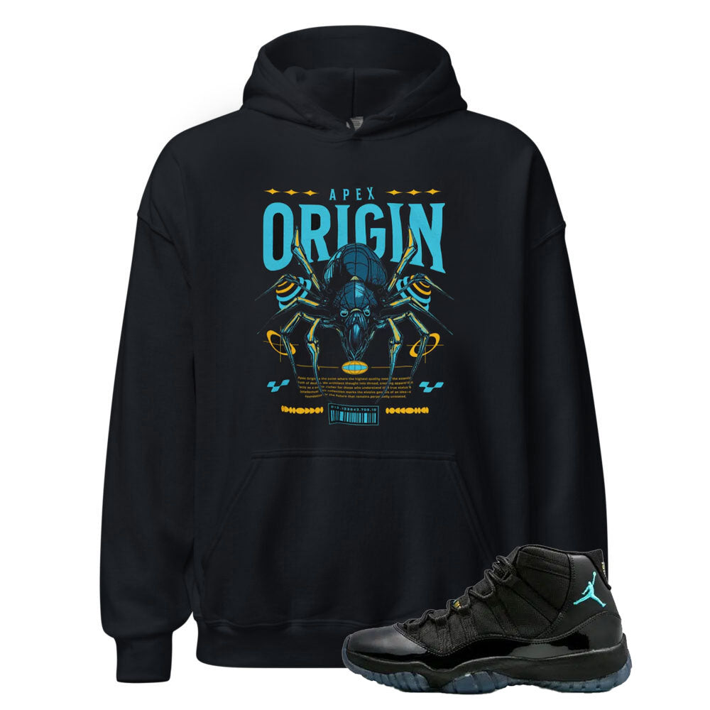 11 Retro Gamma Blue Hoodie To Match Apex Origin Design Hoodie 2025
