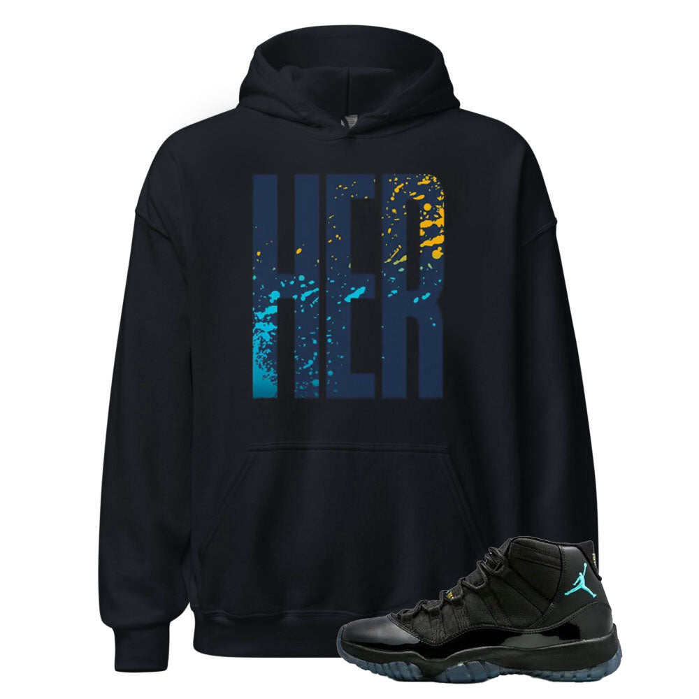 11 Retro Gamma Blue Hoodie To Match Her Hoodie 2025