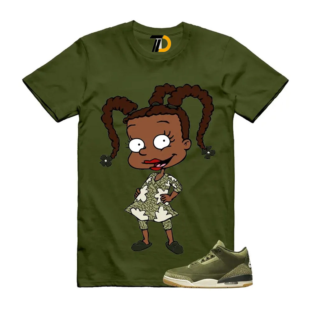 3 Family Affair Olive Sequoia Neutral Sail Shirt To Match Susie Streetwear T-Shirt 2025