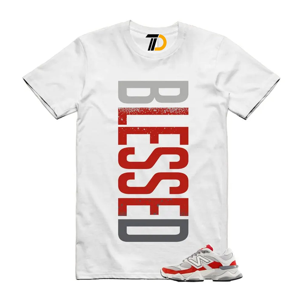 9060 White Red Grey Shirt To Match Vertbls Streetwear T-Shirt 2025