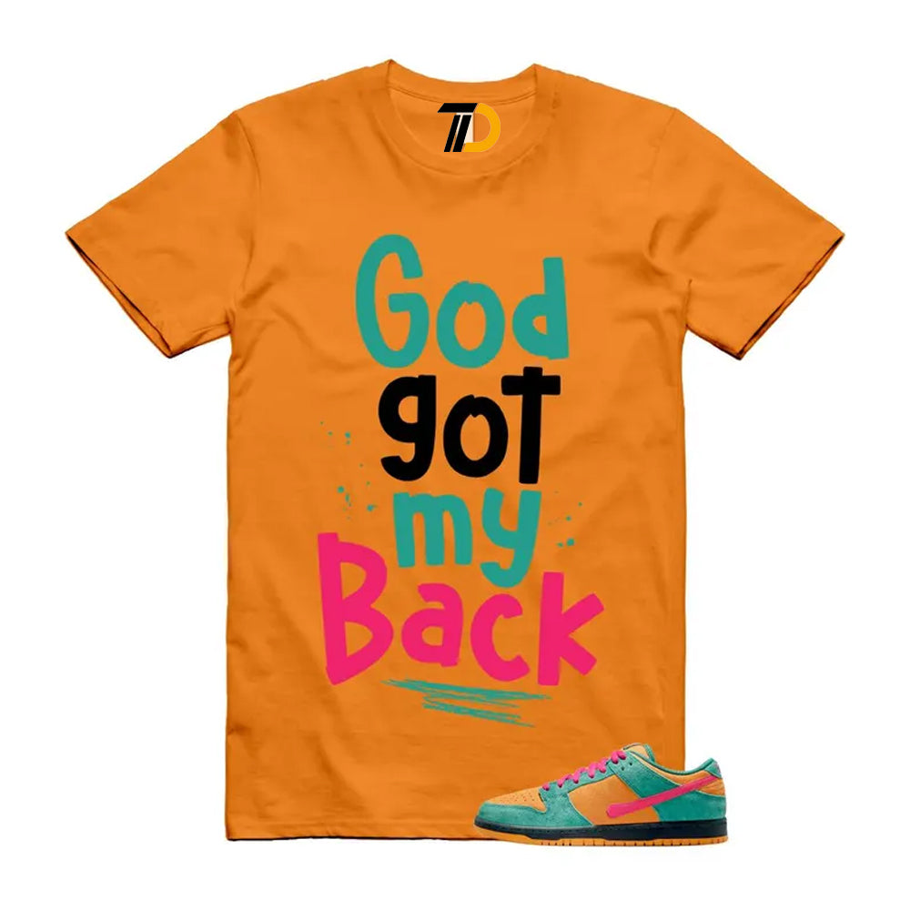 Dunk Green Noise Watermelon Light Curry Off Noir SB Low Pro Shirt To Match God Got My Back Streetwear T-Shirt 2026
