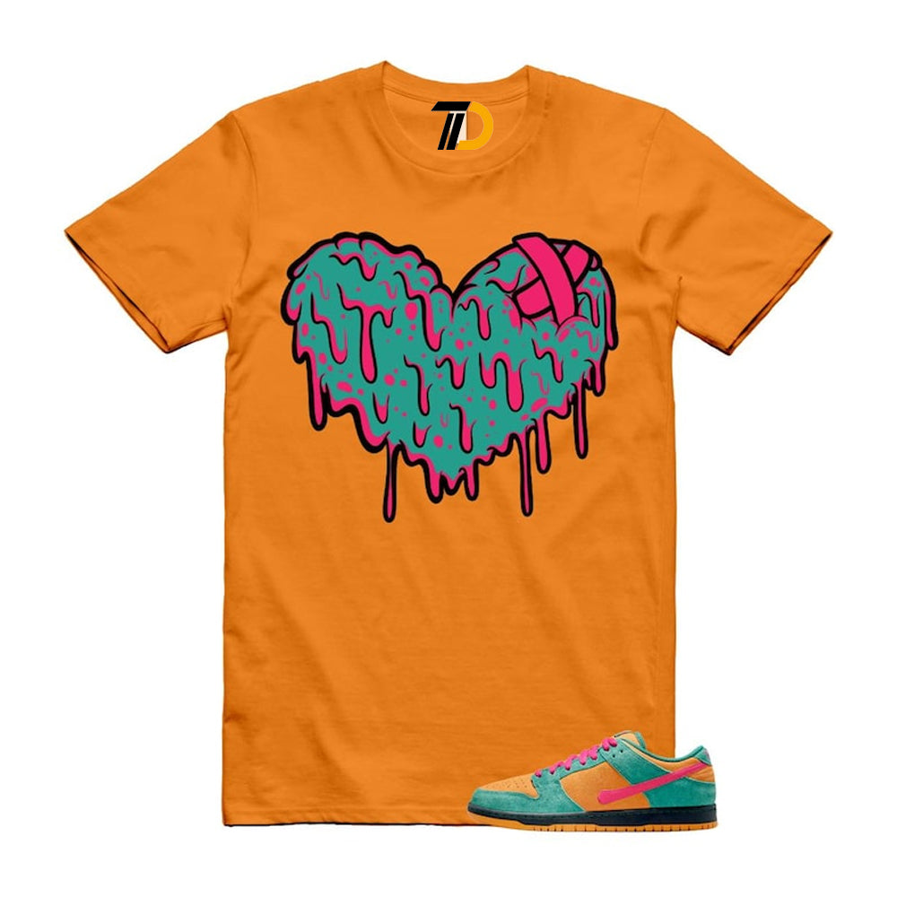 Dunk Green Noise Watermelon Light Curry Off Noir SB Low Pro Shirt To Match Drippy Heart Streetwear T-Shirt 2026
