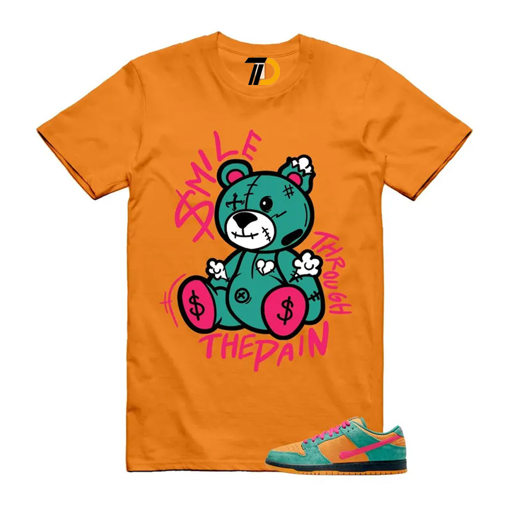 Dunk Green Noise Watermelon Light Curry Off Noir SB Low Pro Shirt To Match Smile Through The Pain Streetwear T-Shirt 2026