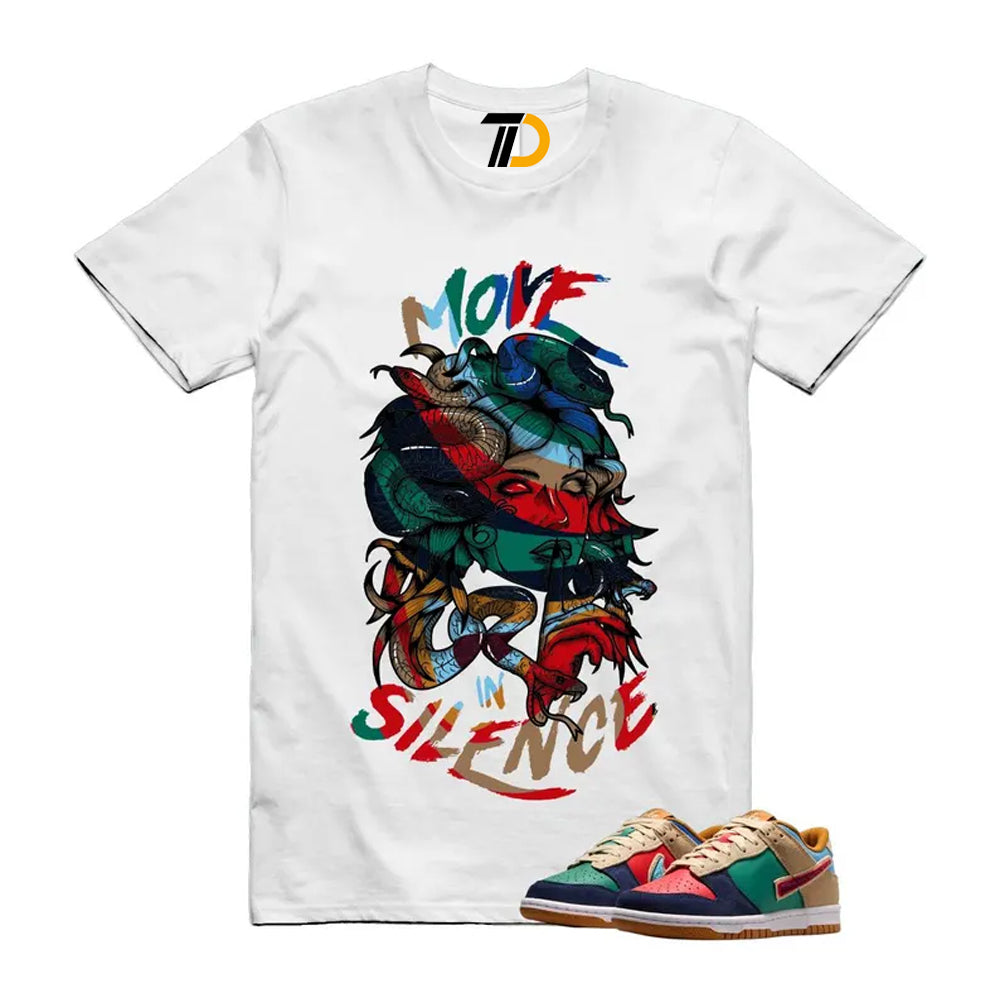 Dunk Midnight Navy Green Noise Low GS Mismatched Shirt To Match Move In Silence Streetwear T-Shirt 2026